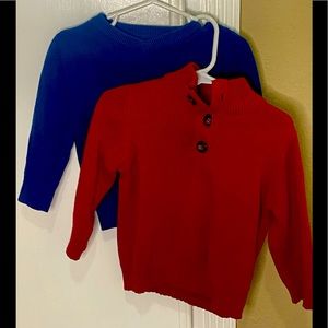Children’s place boys sweater bundle size 18-24months